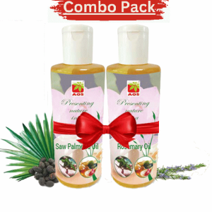 Combo Pack Saw Palmetto Oil and Rosemary Oil