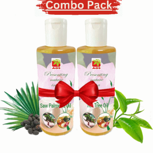 Combo Pack Saw Palmetto Oil and Tea Tree Oil