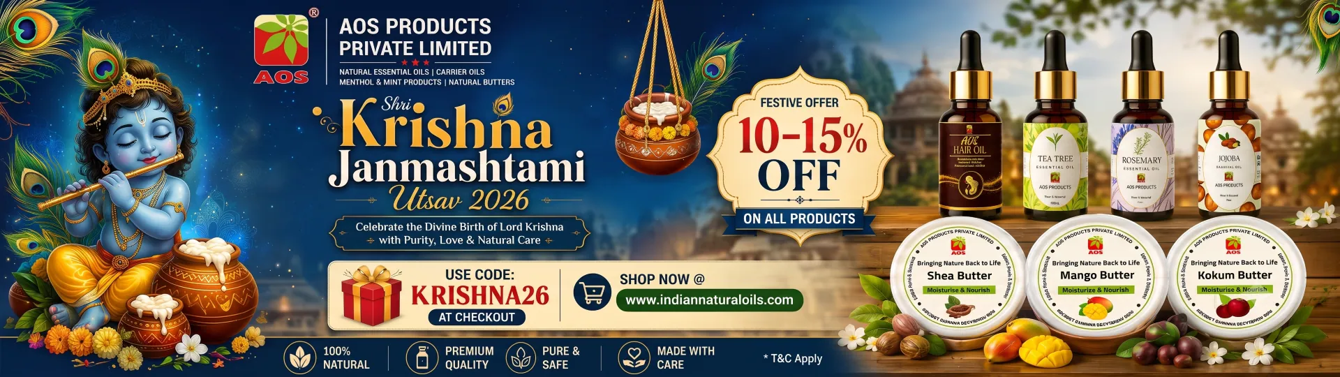 Krishna Janmashtami Sale 2026
