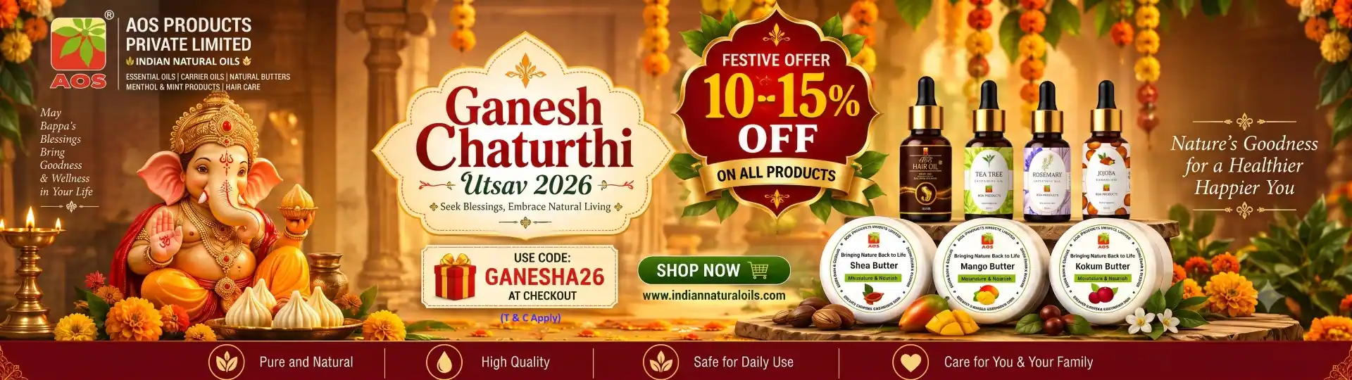 Ganesh Utsav 2026 Sale is Live