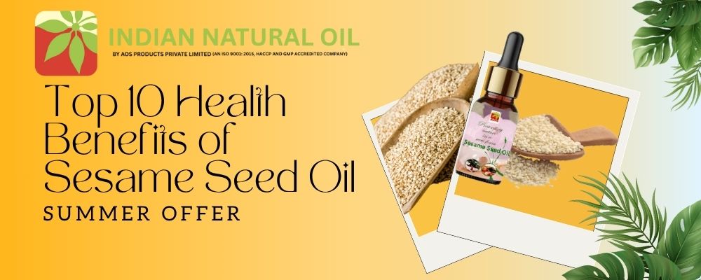 Health Benefits of Sesame Seed Oil