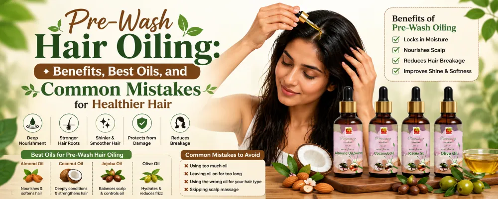 Pre-Wash Hair Oiling: Benefits, Best Oils, and Common Mistakes